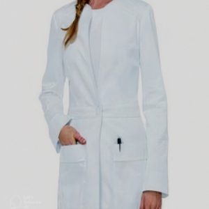Grandioso Collarless Female Labcoat